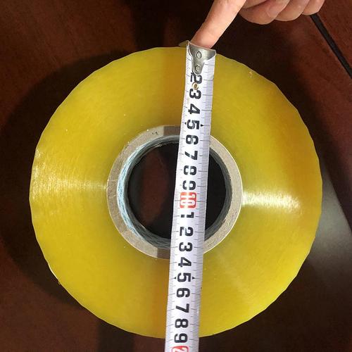 现货销售透明大胶带 500m办公文具物流打包用胶带粘性好 大卷批发
